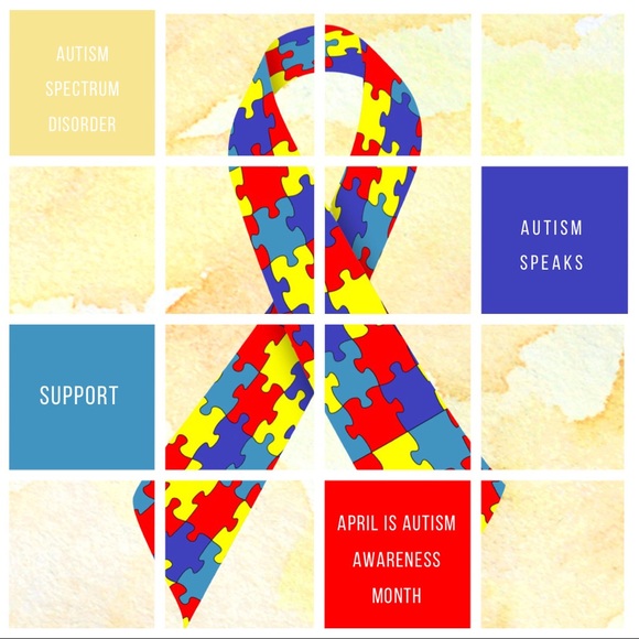 Autism Awareness Heart Beaded Bracelet - Picture 2 of 4